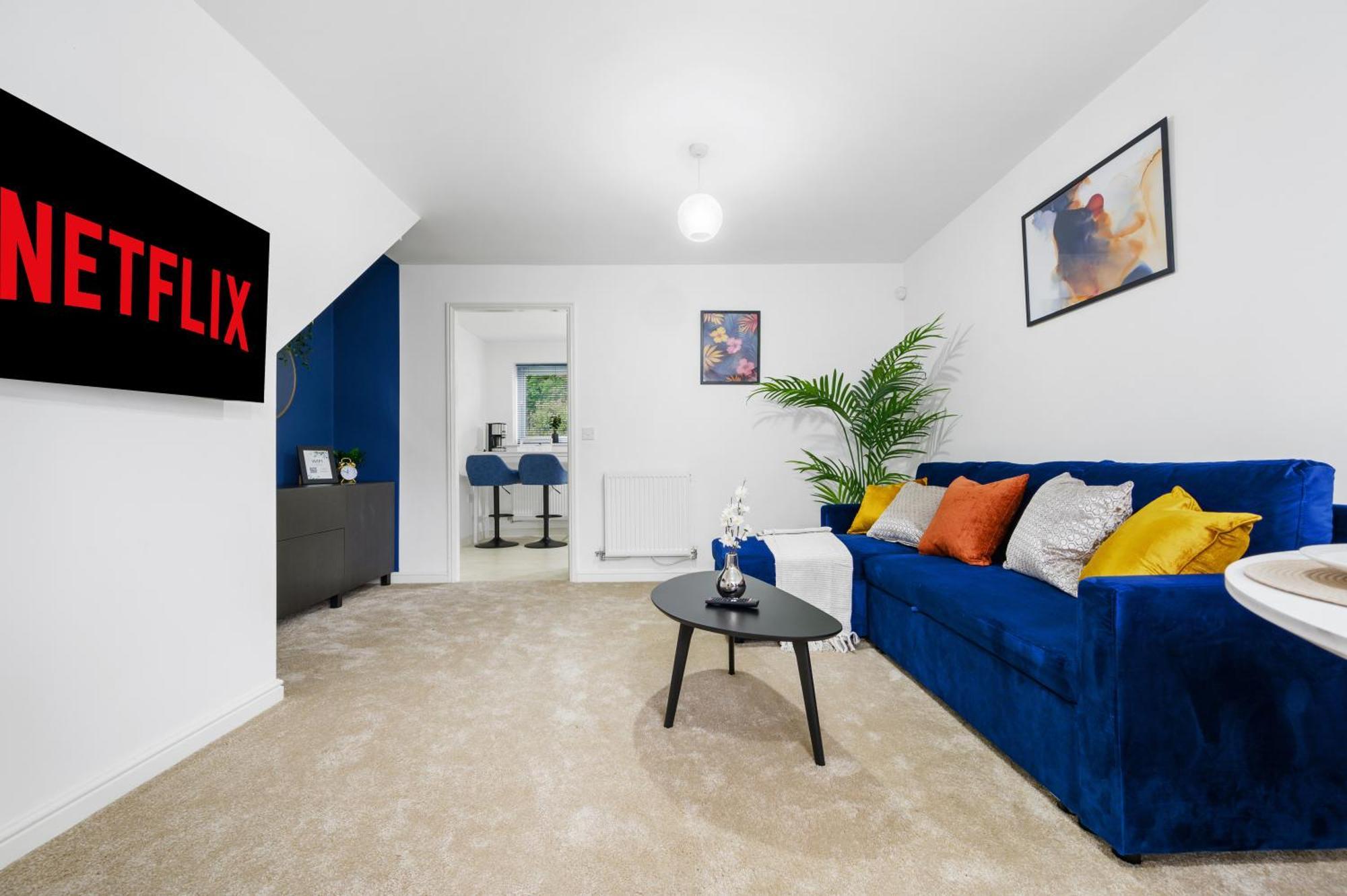 Appartamento Comfy Stay 6Mins To Coop Live Arena, Etihad Stadium & City Centre With Wifi & Free Private Parking Manchester